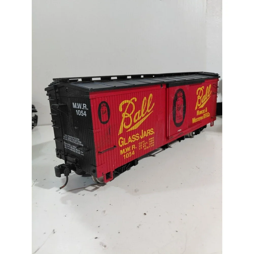 USA Trains 1054 G Gauge Model Railroad Muncie & Western Ball Jars Boxcar